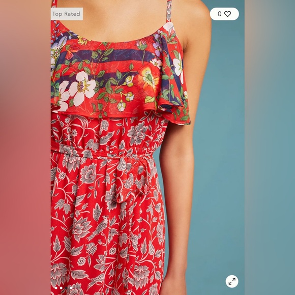 Anthropologie Zuri Midi Dress - Picture 3 of 9